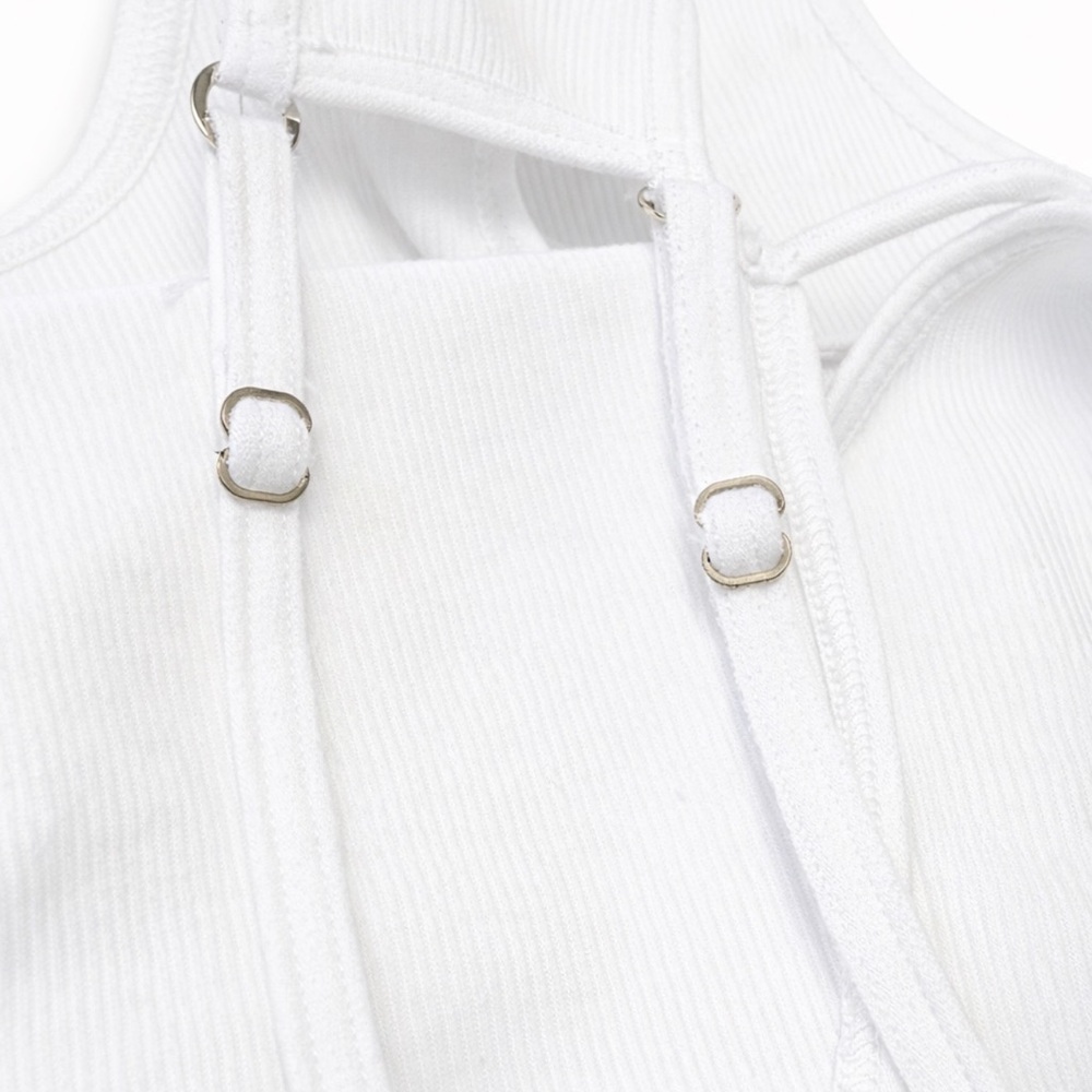 Free People Intimately Move Along Seamless Ribbed V-Neck Bodysuit ~ XS/S ~ NWOT - Picture 7 of 8